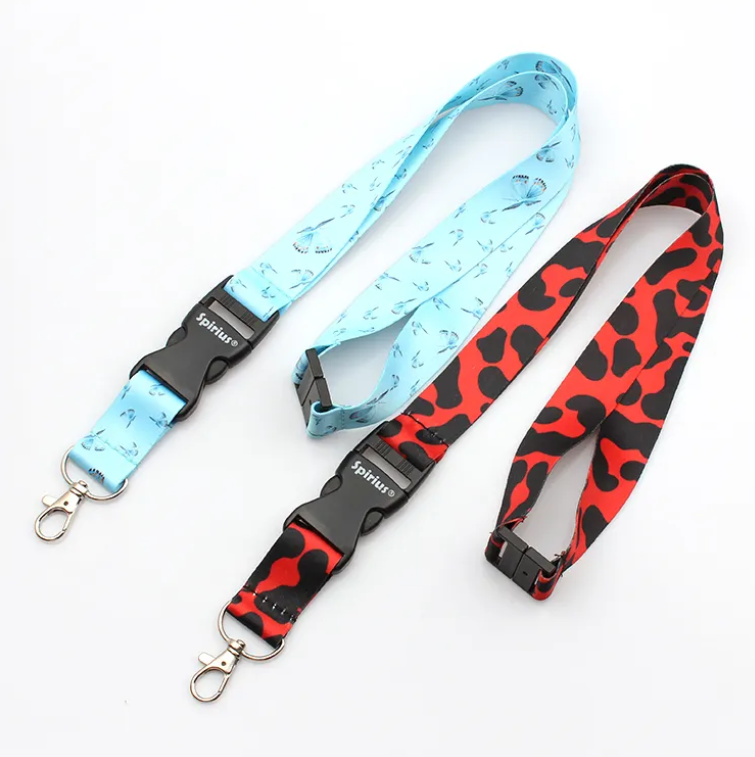 1' wide Dye sublimation Lanyard