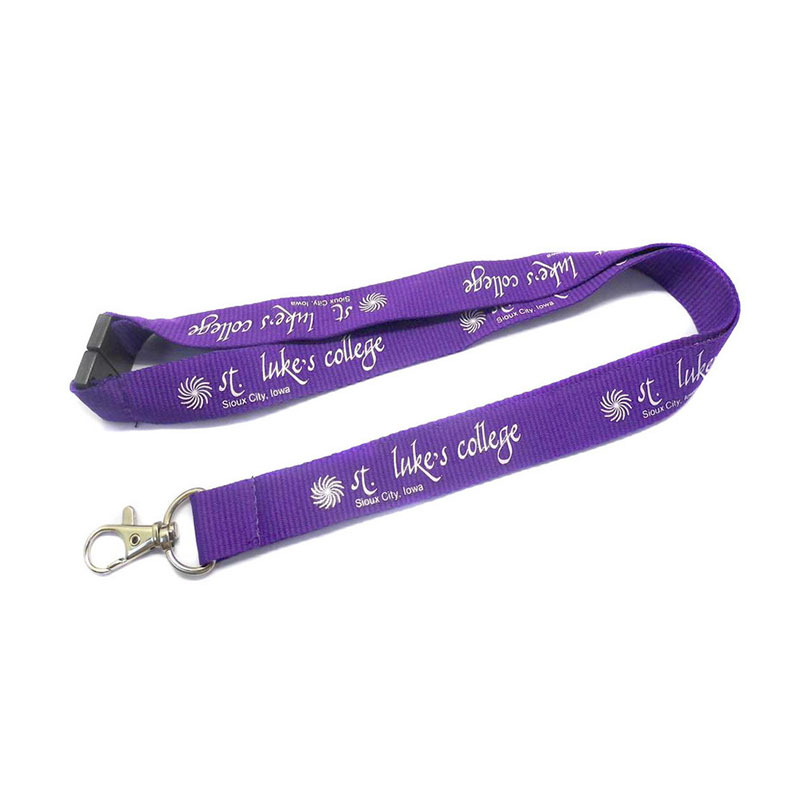 Custom Flat Polyester Lanyard