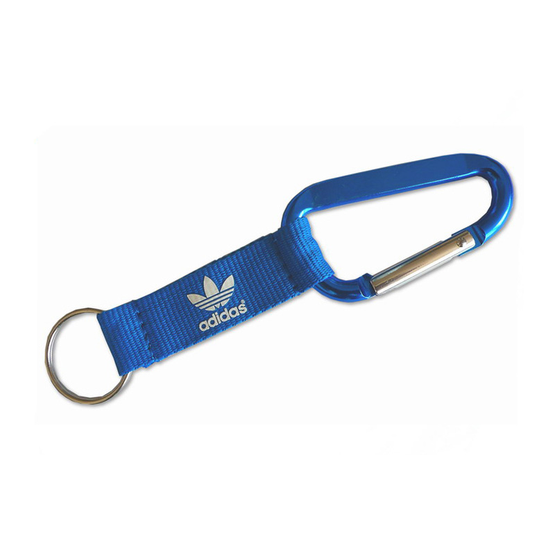 Custom Polyester Short Carabiner Lanyard,Custom Carabiner Strap, Carabiner Band 