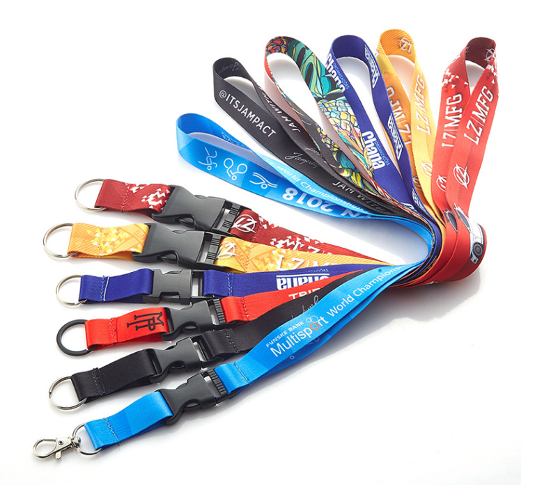 Lanyard with split ring